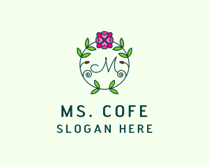 Floral Flower Wellness Spa logo design