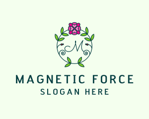 Floral Flower Wellness Spa logo design