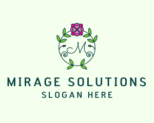 Floral Flower Wellness Spa logo design