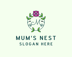 Floral Flower Wellness Spa logo design