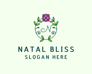 Floral Flower Wellness Spa logo design