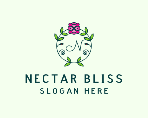 Floral Flower Wellness Spa logo design