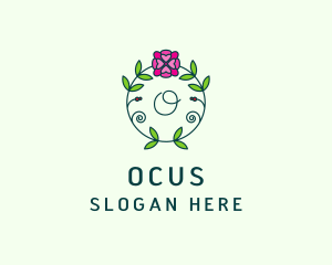 Floral Flower Wellness Spa logo design