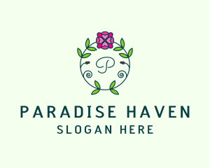 Floral Flower Wellness Spa logo design