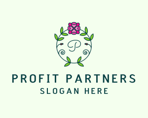 Floral Flower Wellness Spa logo design