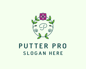 Floral Flower Wellness Spa logo design