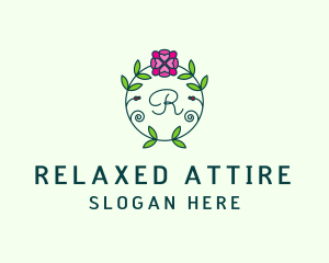 Floral Flower Wellness Spa logo design