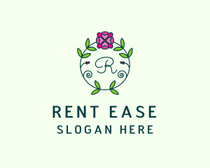 Floral Flower Wellness Spa logo design