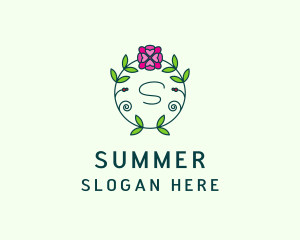 Floral Flower Wellness Spa logo design