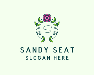 Floral Flower Wellness Spa logo design