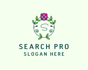 Floral Flower Wellness Spa logo design