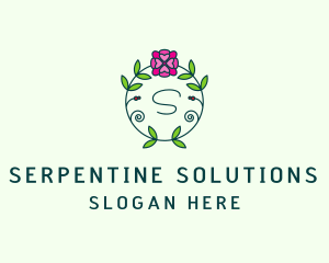 Floral Flower Wellness Spa logo design