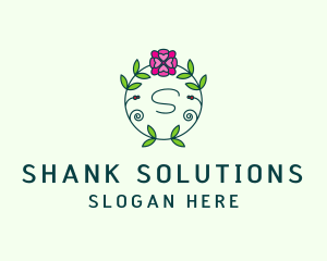 Floral Flower Wellness Spa logo design