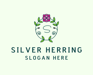 Floral Flower Wellness Spa logo design