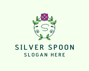 Floral Flower Wellness Spa logo design