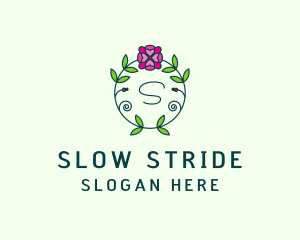 Floral Flower Wellness Spa logo design