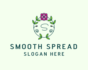 Floral Flower Wellness Spa logo design