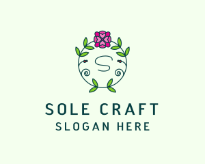 Floral Flower Wellness Spa logo design