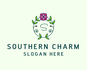 Floral Flower Wellness Spa logo design