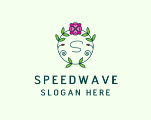 Floral Flower Wellness Spa logo design