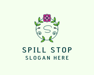 Floral Flower Wellness Spa logo design