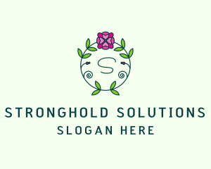 Floral Flower Wellness Spa logo design