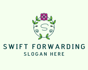 Floral Flower Wellness Spa logo design