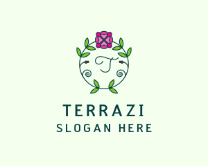 Floral Flower Wellness Spa logo design