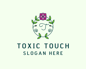 Floral Flower Wellness Spa logo design