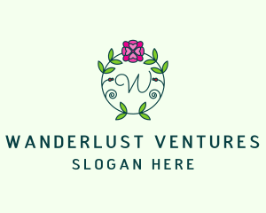 Floral Flower Wellness Spa logo design