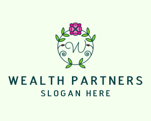 Floral Flower Wellness Spa logo design