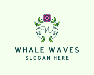 Floral Flower Wellness Spa logo design