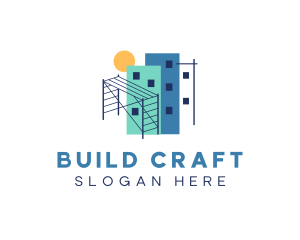 City Building Construction logo design