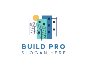 City Building Construction logo design