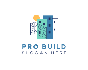 City Building Construction logo design