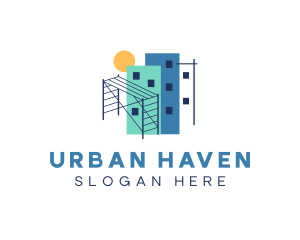 City Building Construction logo design