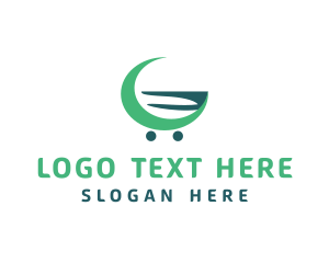 Pushcart - Market Cart Letter G logo design