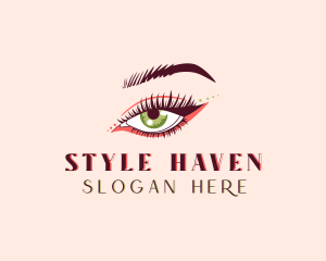 Makeup Artist Eyelashes Logo