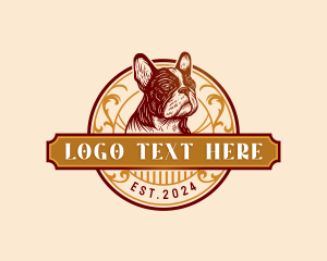 Grooming - Canine Dog Veterinary logo design