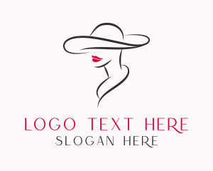 Closet - Glam Fashion Girl logo design