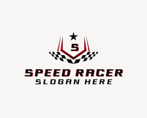 Race - Automotive Motorsports Racing logo design