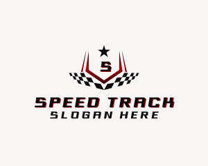 Race - Automotive Motorsports Racing logo design