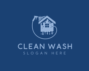 Home Cleaning Pressure Washer logo design