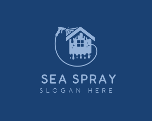 Home Cleaning Pressure Washer logo design