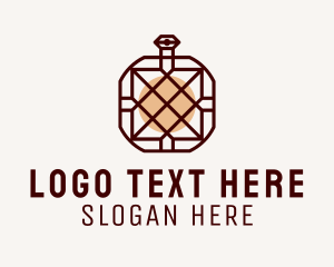 Cologne - Luxury Scent Perfume logo design