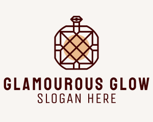 Glamourous - Luxury Scent Perfume logo design