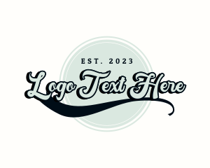 Jeans - Hipster Clothing Badge logo design