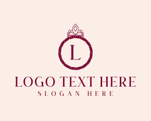 Lady - Royal Beauty Cosmetics logo design