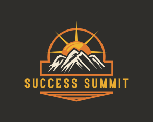 Summit Adventure Mountain logo design