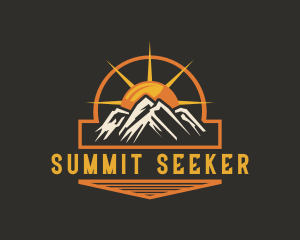 Summit Adventure Mountain logo design